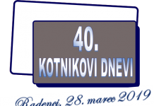 Kotnikovi dnevi – poročilo Kotnikovi dnevi poročilo
