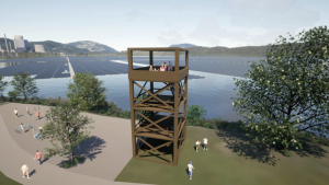 Plavajoča sončna elektrarna Družmirje